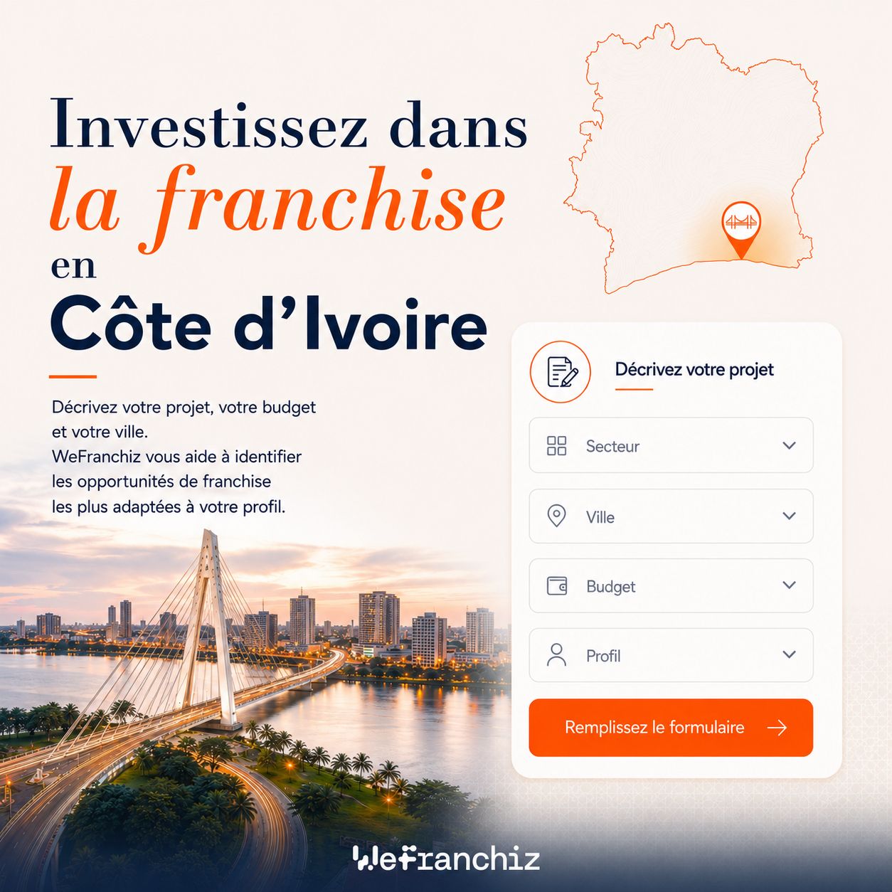 Investir en franchise en Côte d’Ivoire
